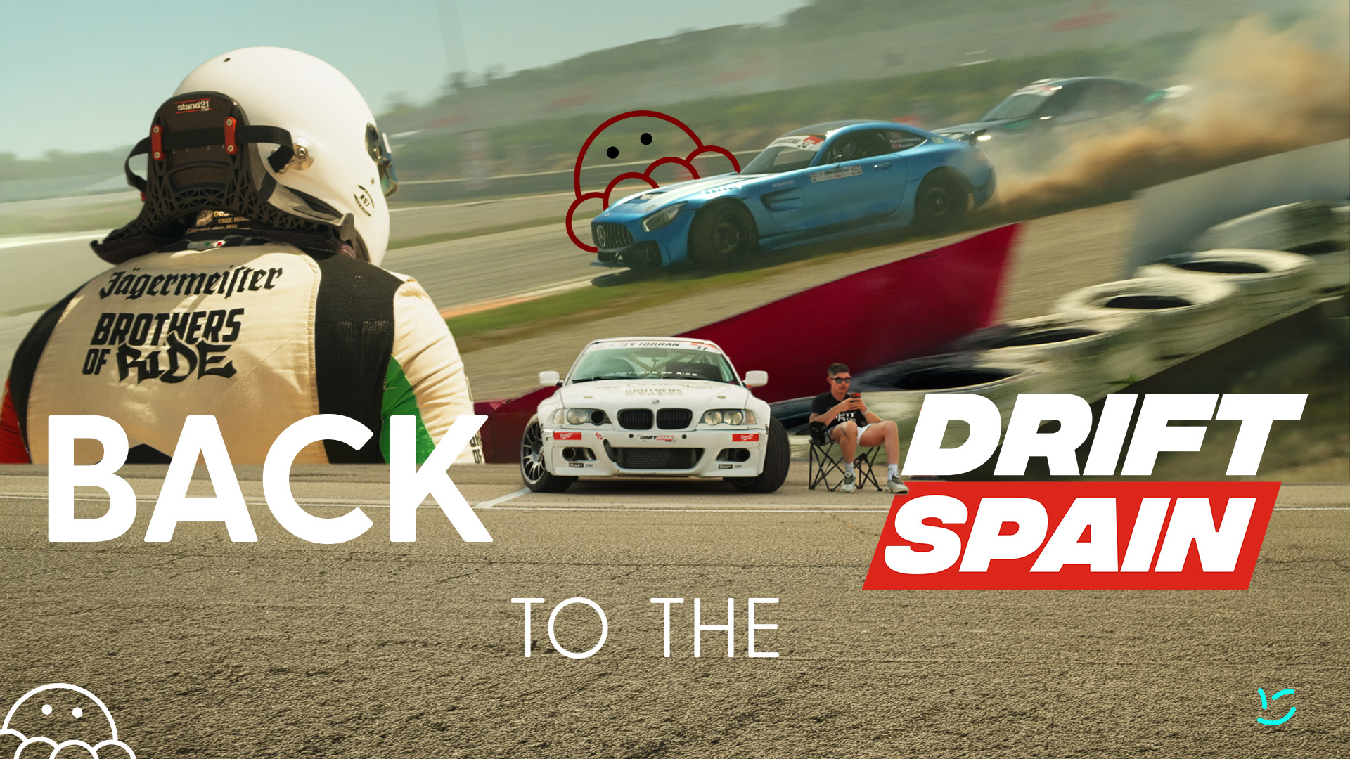 mercedes amg-gt, driftspain, circuit ricardo tormo valence